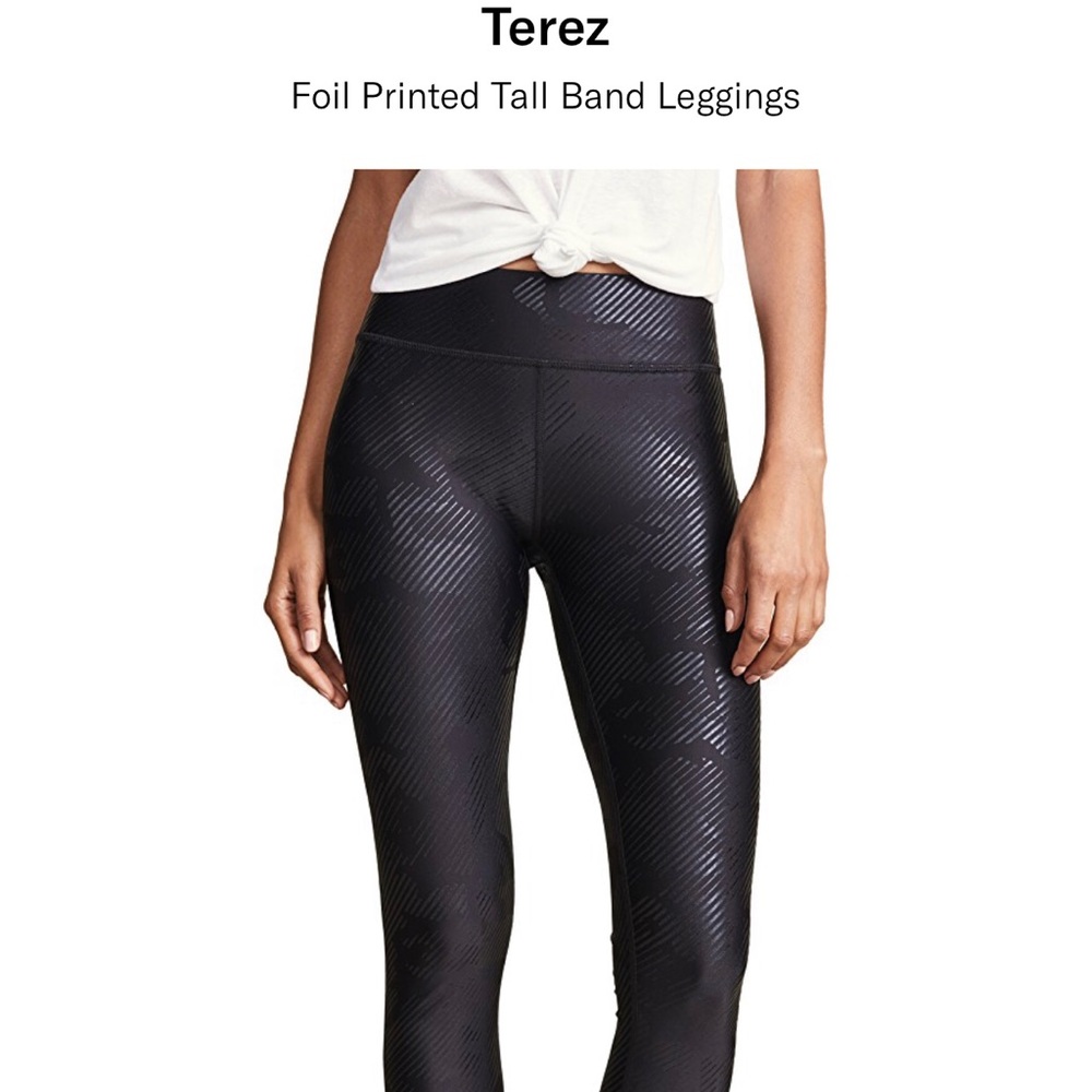Terez Black Camo leggings